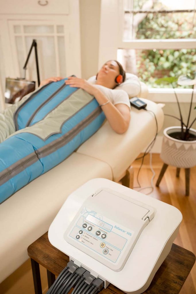 Lymphatic Massage in the BallancerPro